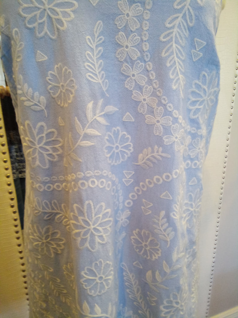 Light Blue Embroidered Dress | Savanna Jane 94524 M Light Blue Embroidered Dress | Savanna Jane 94524 M