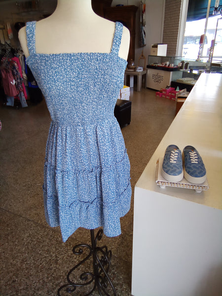 Strappy Back Tiered Mini Dress | Very J