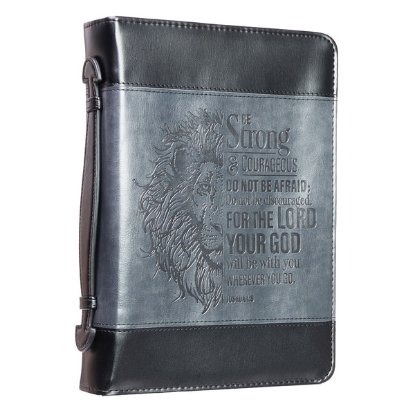 Strong & Courageous Bible Cover