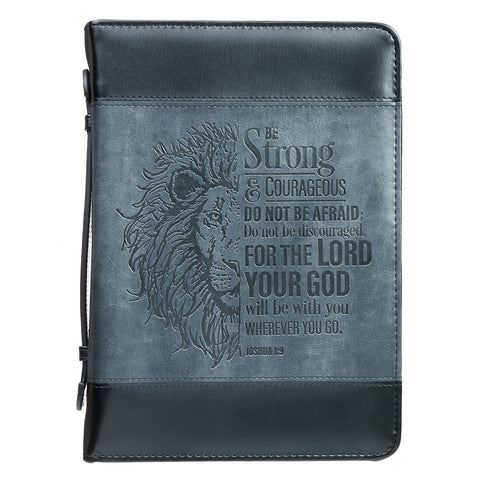 Strong & Courageous Bible Cover