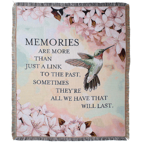 Woven Tapestry Throw - Memories