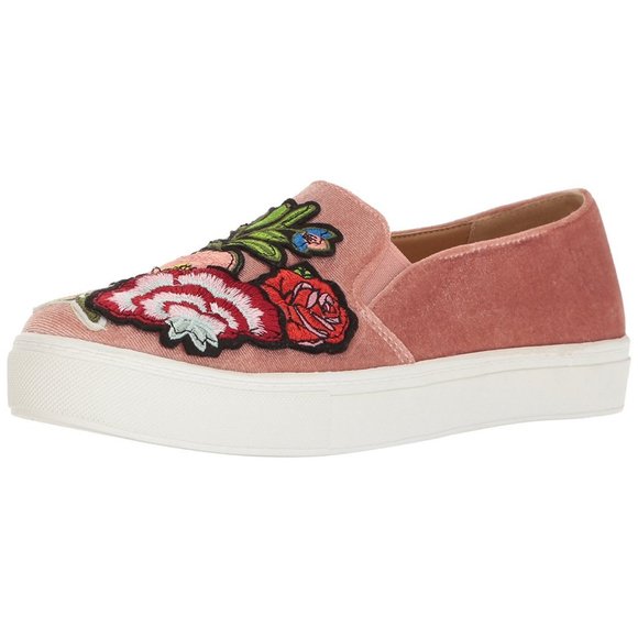 rose slip on sneakers