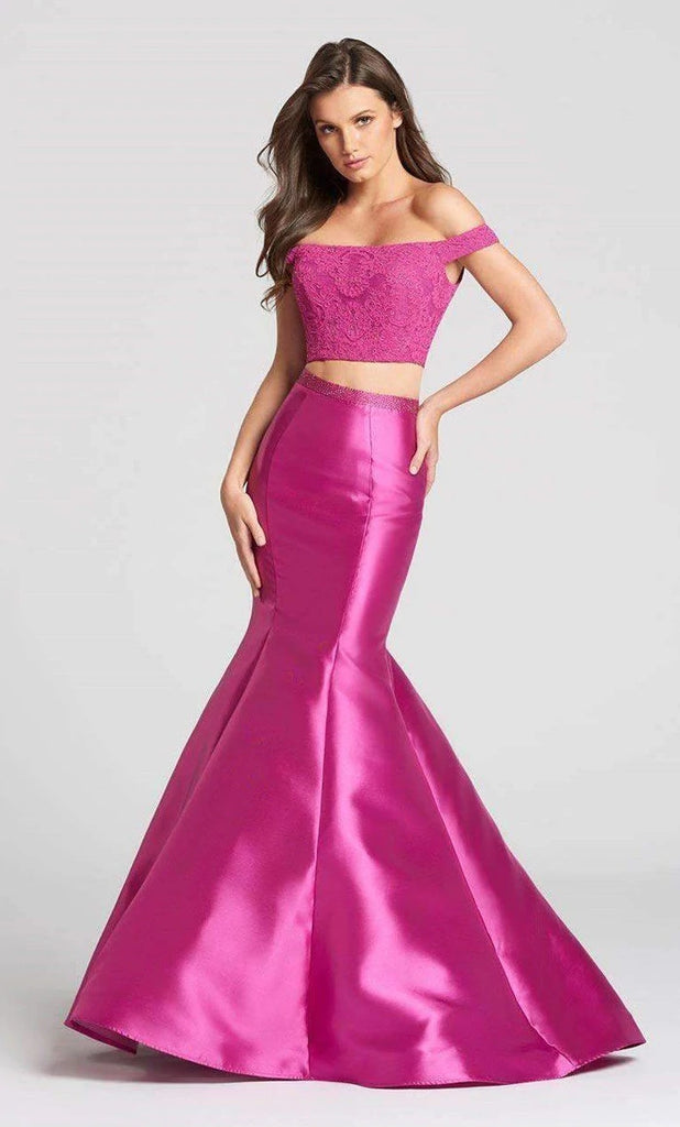 Two piece Fit and Flare Mermaid style Ellie Wilde EW118037 size 0