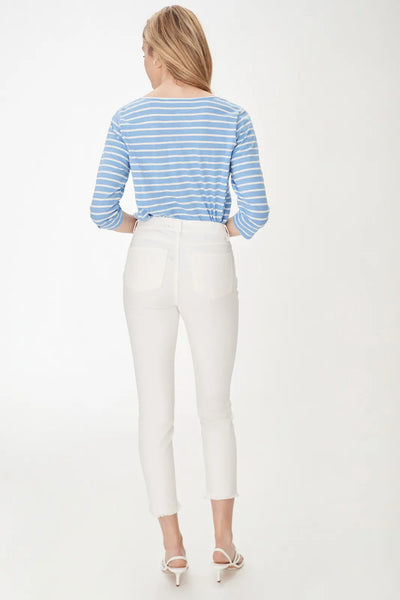 Olivia Slim Ankle White Jeans | FDJ 2076511