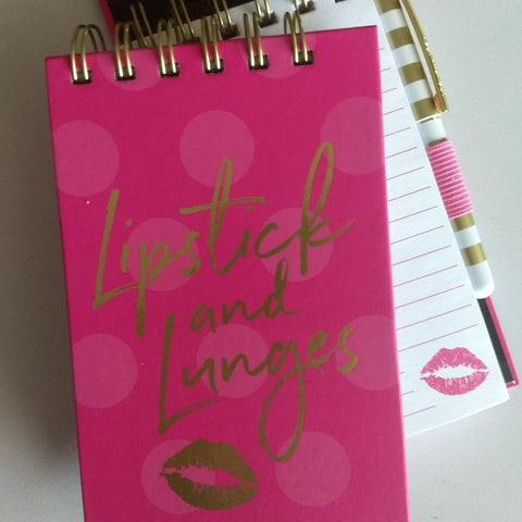Lipstick and Lunges Tablet and Pen