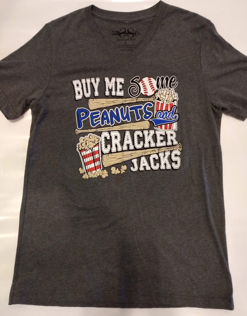 Buy Me Peanuts and Cracker Jack's Vneck T-Shirt