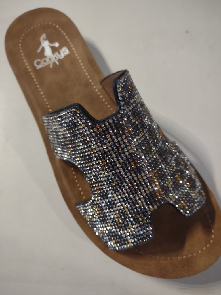 Metallic Cheetah Sandal Size 8 only| Corkys Elmwood