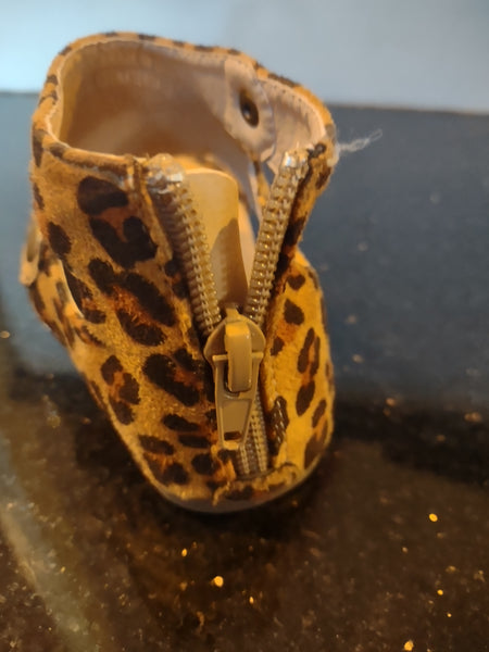Jayde Leopard Sandal | Corkys for Kids