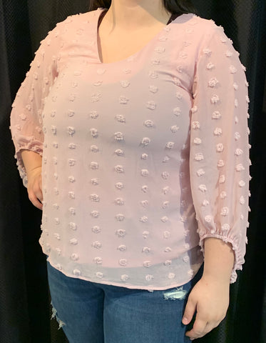 Jodifl Pink Dot Top