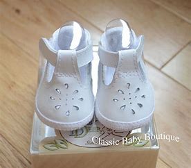 Baby Deer White T strap Shoes