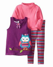 Bonnie Baby Owl 3 PC Set Toddler