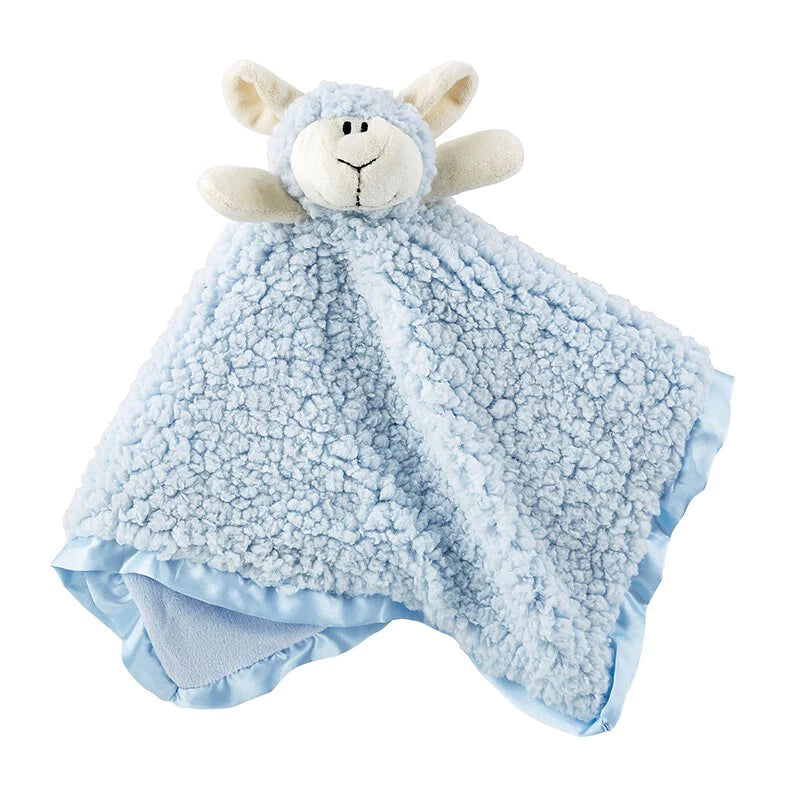 Cuddle Bud Lamb Blankie - Blue