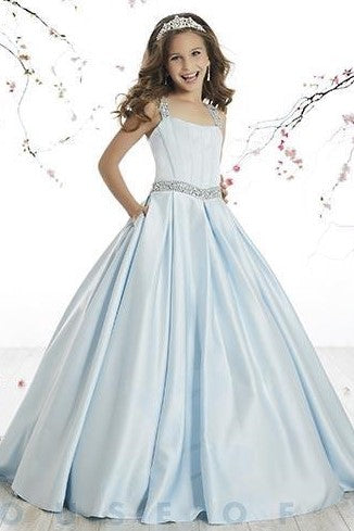 Tiffany 13510 Girls Pageant Ballgown in Cherry color