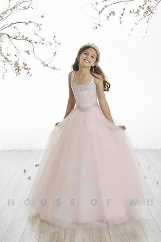 White Tulle & Iridescent Sparkle Ballgown | Size 8 last one available!