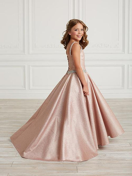 Metallic A-line Dress | Tiffany Princess 13632