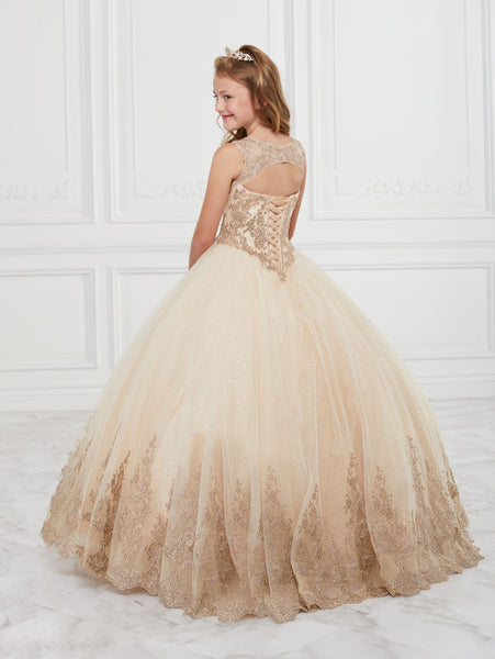 Tiffany Princess Lace & Tulle Ballgown 13598