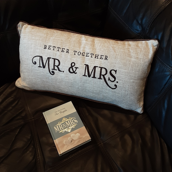 Mr & Mrs Better Together Pillow