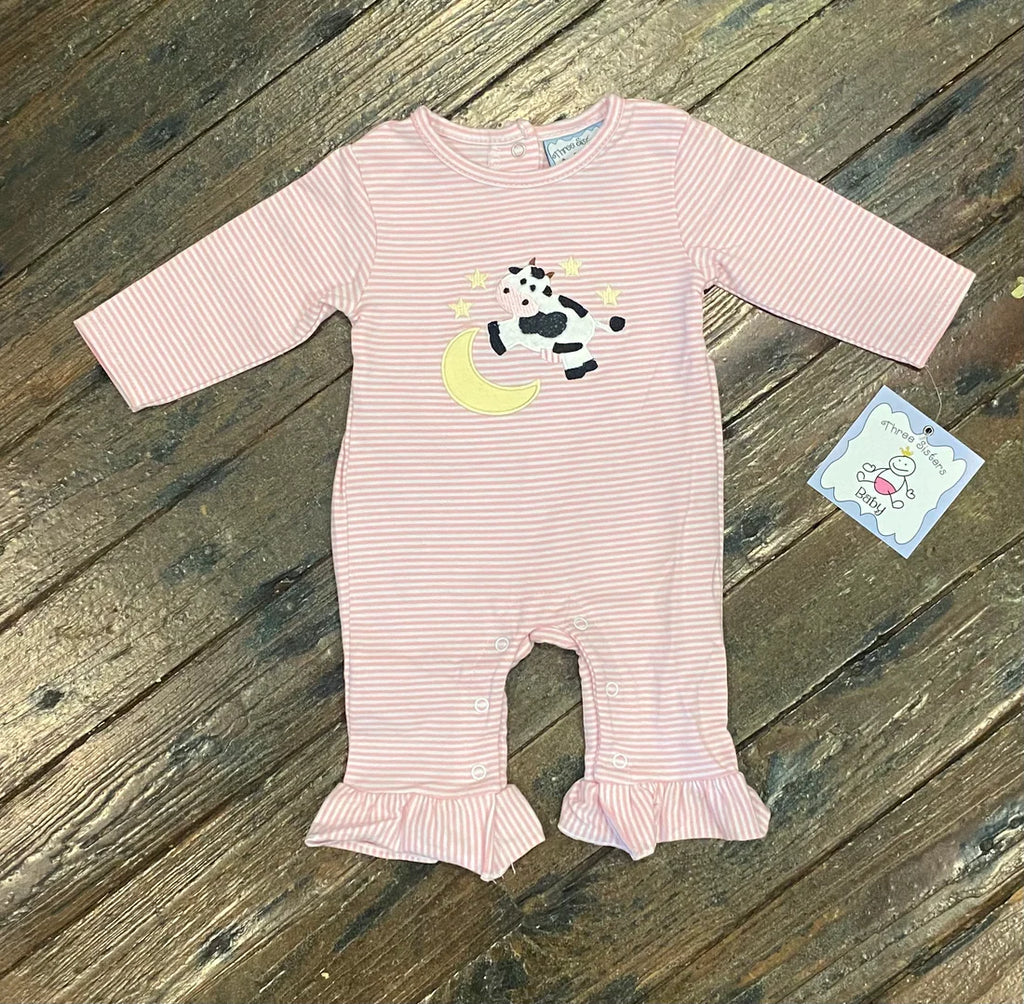 Over the Moon Girls Onesie | Three Sisters