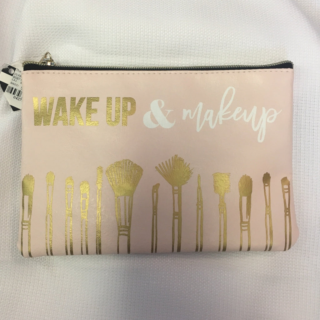 Wake Up and Make Up Cosmetic bag