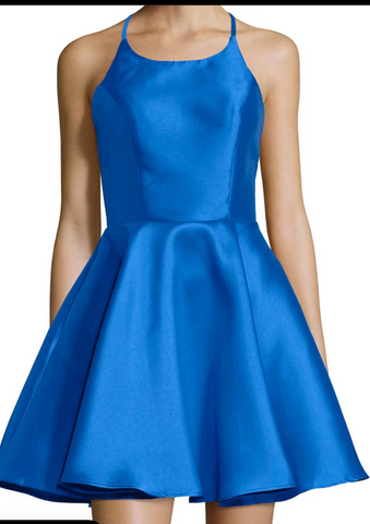 Alyce Paris Short Party Dress 3703 sapphire size 0 in stock