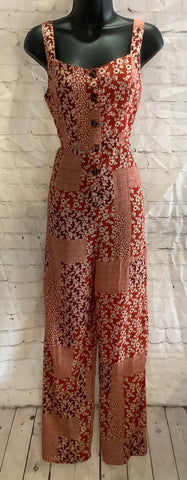 Patchwork jumpsuit