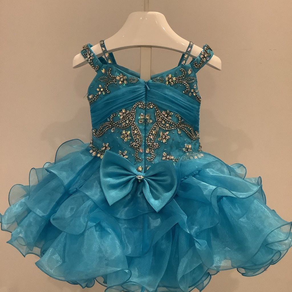 Cupcake Pageant Dress | Little Rosie Turquoise Cupcake Pageant Dress | Little Rosie Turquoise