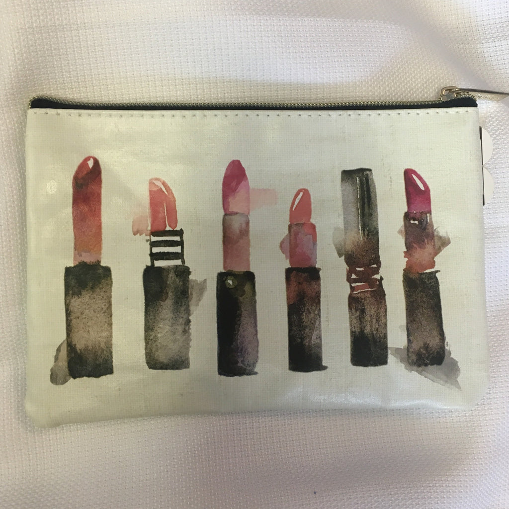 Lipstick Smudges Cosmetic Bag