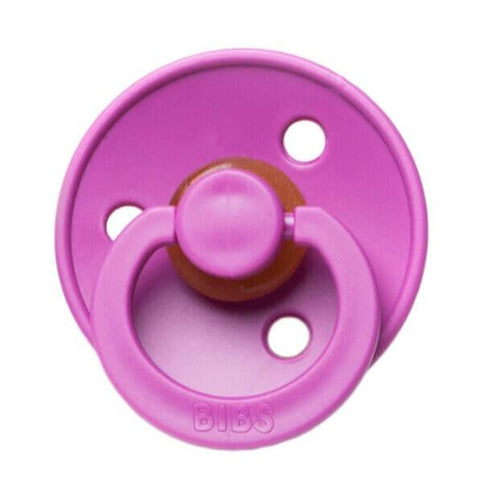 Bibs Pacifiers 2 Pack Size 2 (6-18 months) - Hot Pink Pacifiers