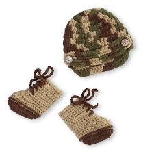 Hunters Crochet Camouflage Set | Mud Pie