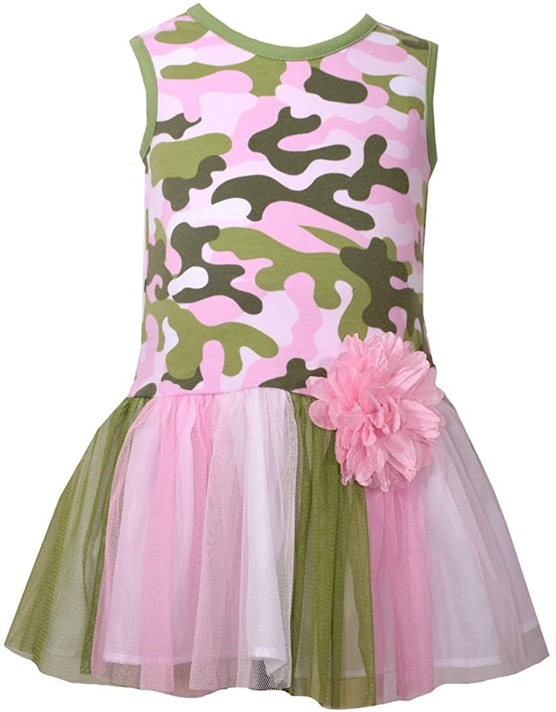 Pink Camo Tutu Dress