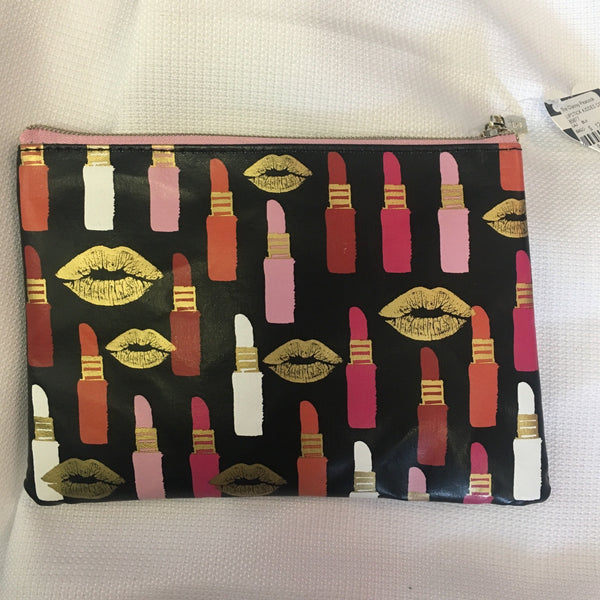 Lipstick Kisses Cosmetic Bag