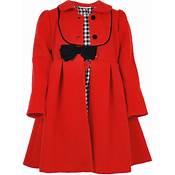 Bonnie Jean Red  Coat Dress