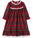 Christmas Holiday Plaid Gown | Little Me